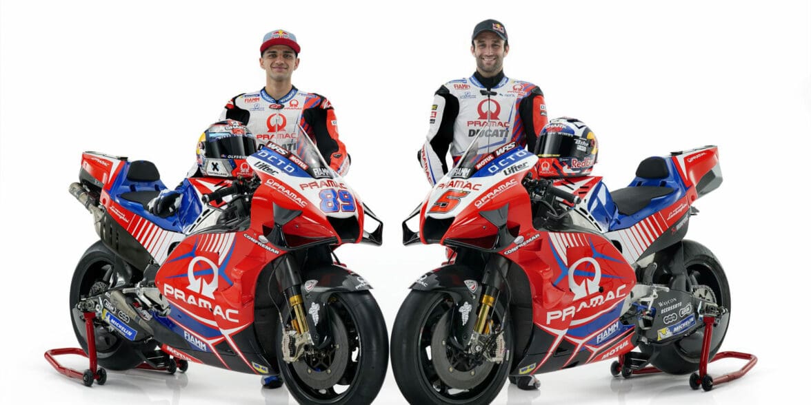 Pramac Ducati Team Partnership with 2021 riders