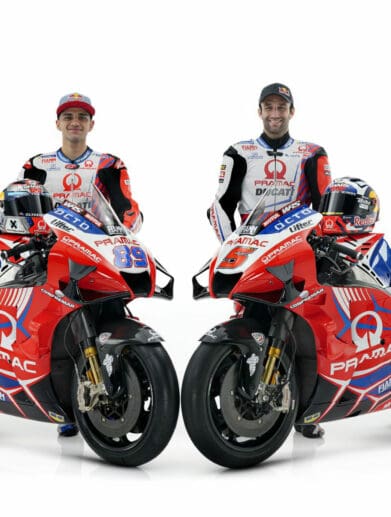 Pramac Ducati Team Partnership with 2021 riders