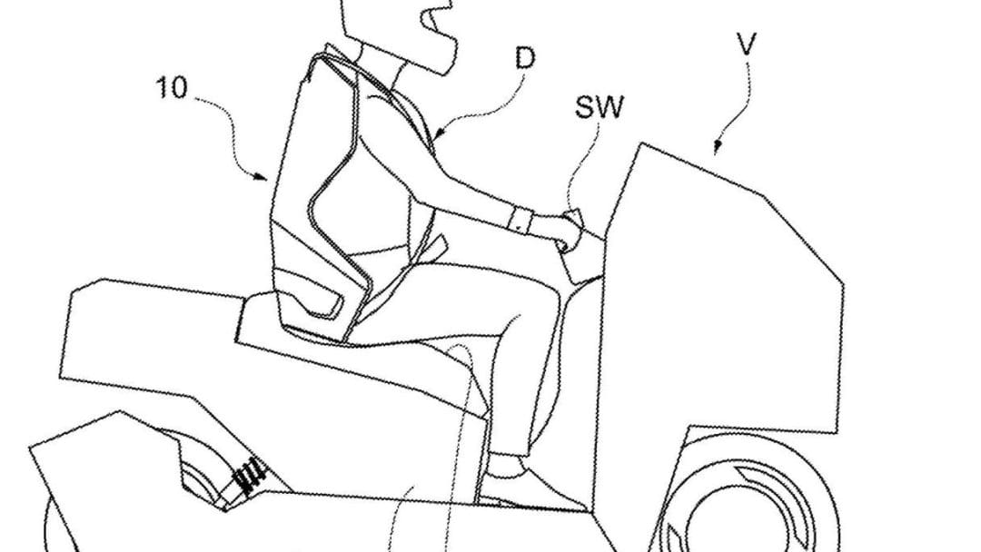 blueprints of Italdesign smart seatbelt