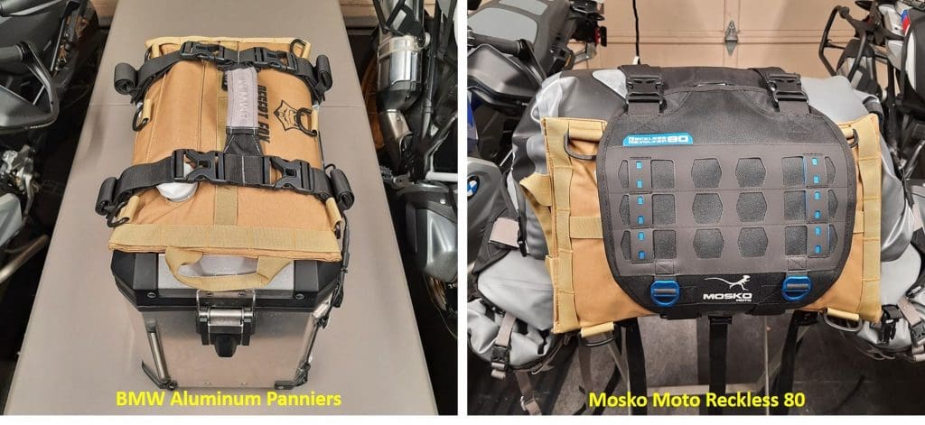 Fuel cell attached to different motorcycle accessories