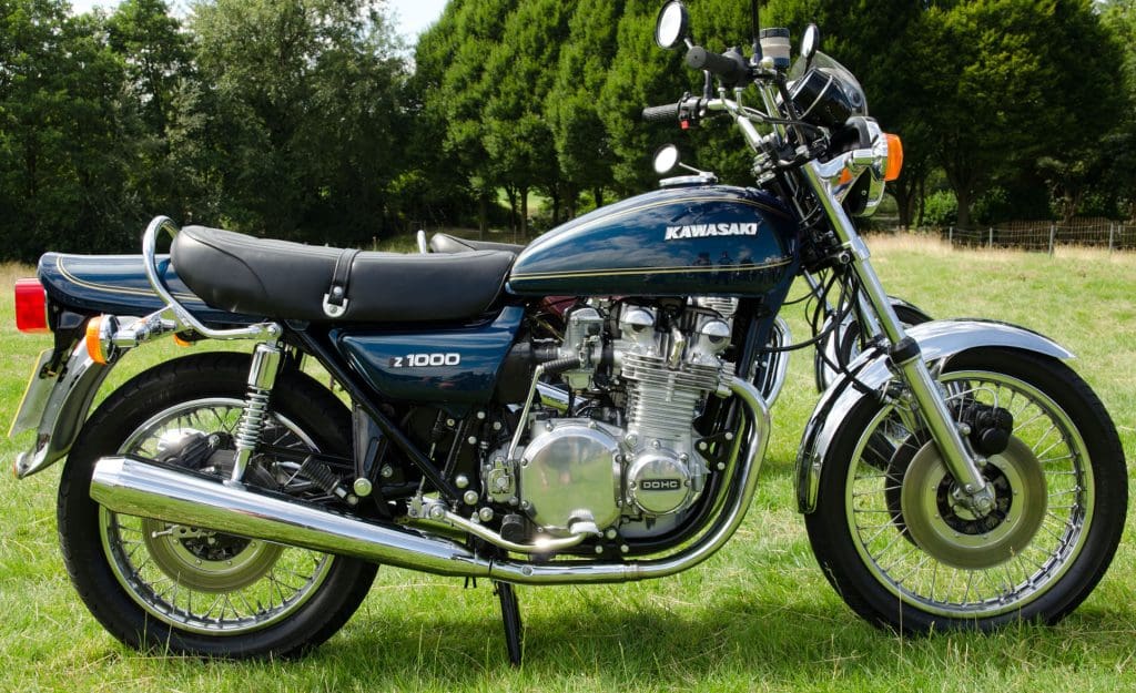 1977 Kawasaki Z1000 Side View