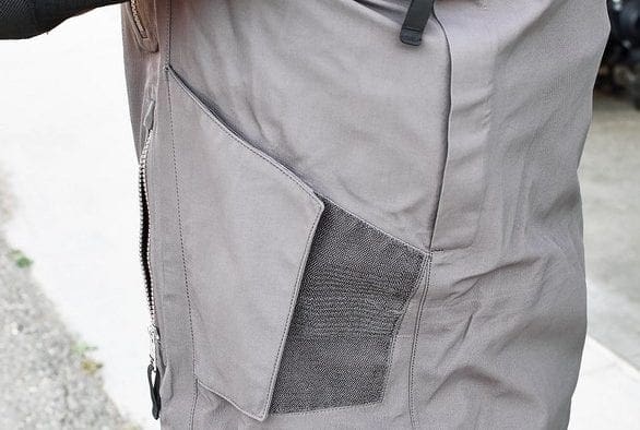 Velco adjusters on the side of Basilisk jacket