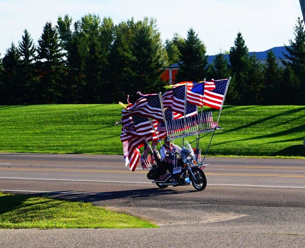 New Glory Flag Bike 2000 Harley-Davidson Low Rider Custom