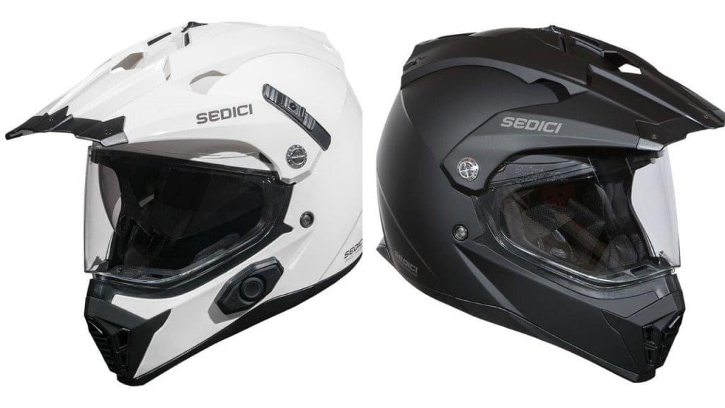 Viaggio Parlare helmet available in black and white colour