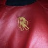 Raven Rova logo on the back of jacket