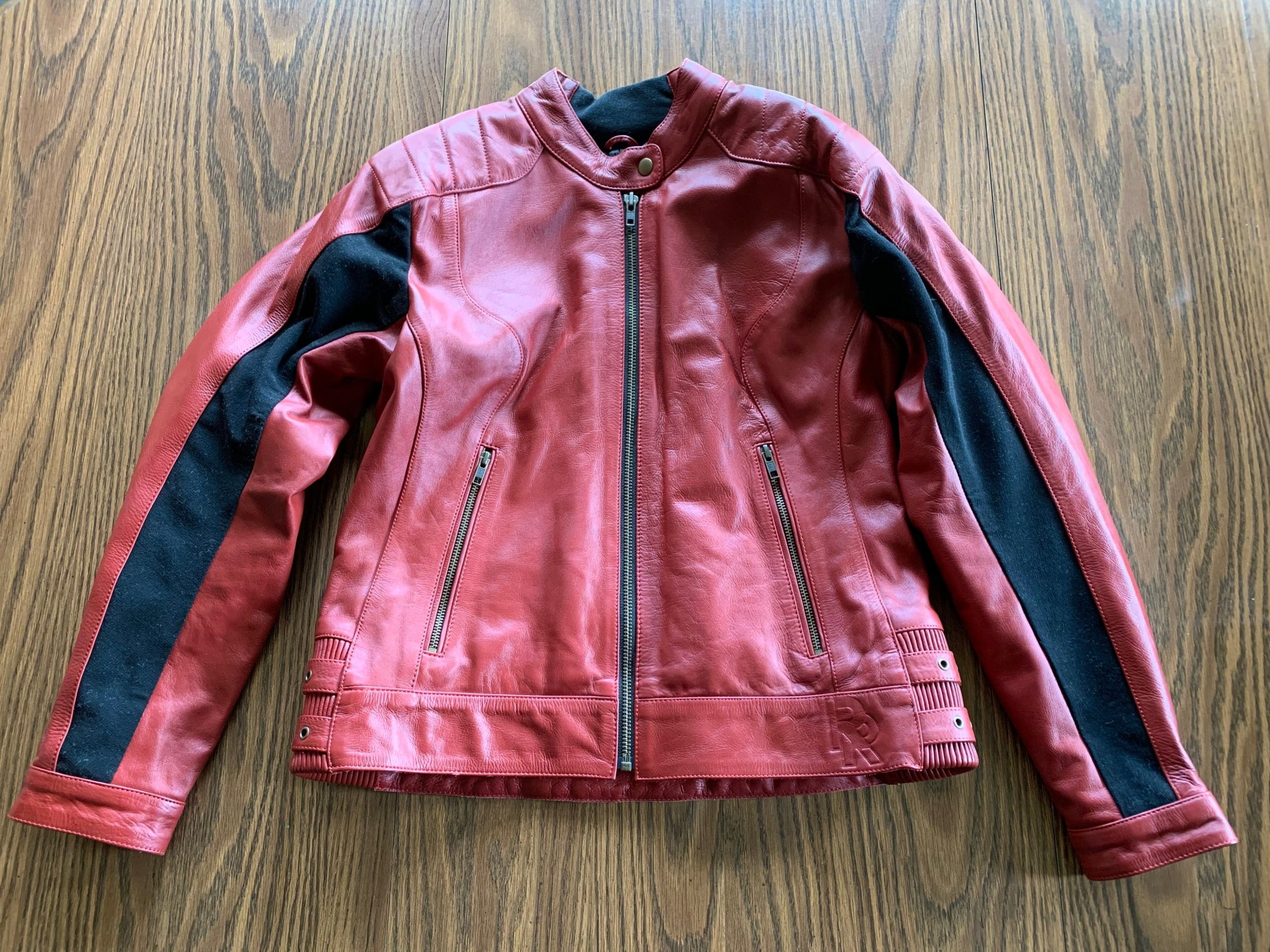 Front view of Phoenix jacket on table