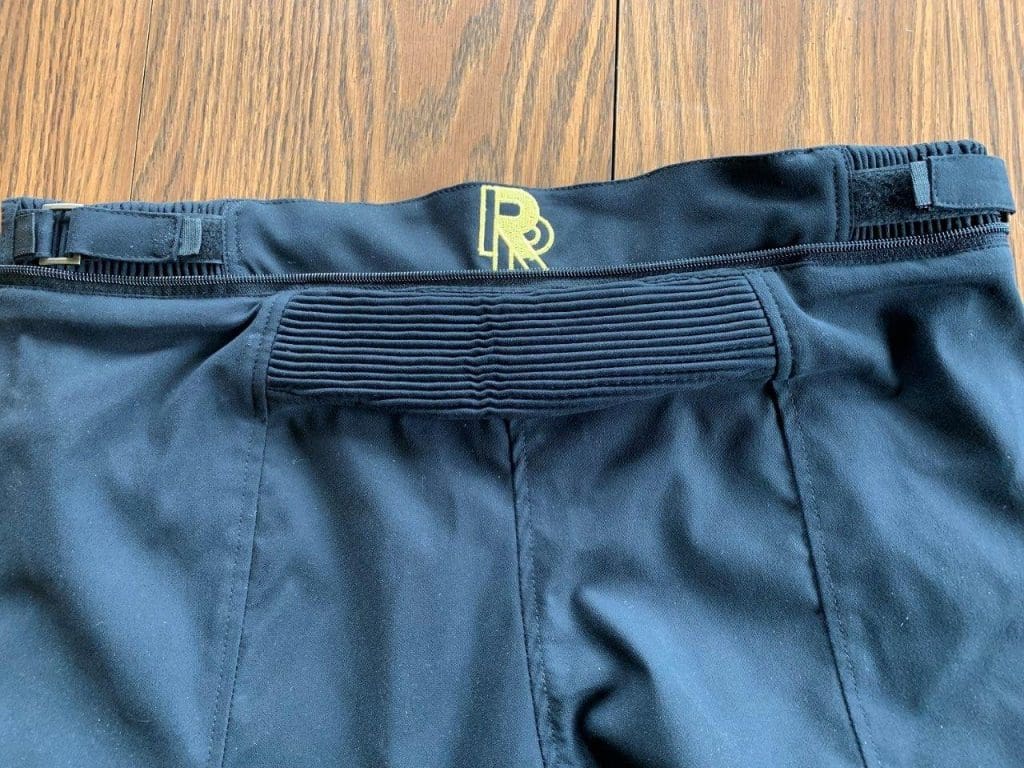 Rear Stretch Panel of Raven Rova Raven Pants