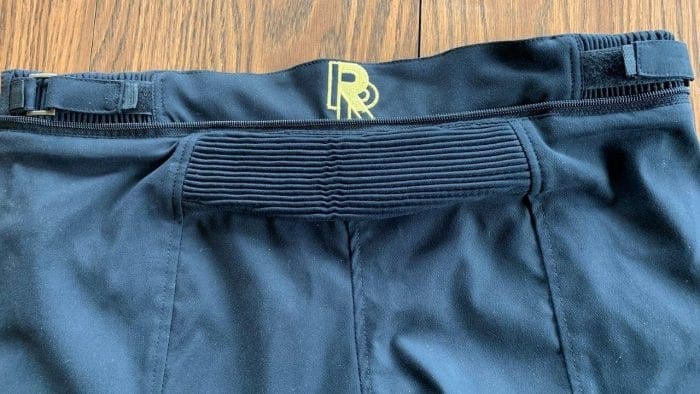 Rear Stretch Panel of Raven Rova Raven Pants Rear Stretch Panel of Raven Rova Raven Pants