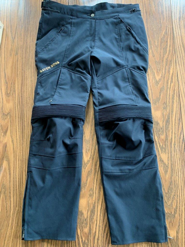 Raven Rova Pants Laid Out Flat