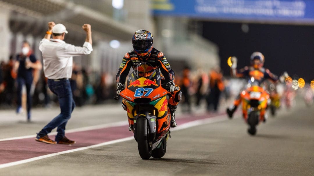 Remy Gardner on a KTM bike