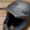 Bell Moto-3 Helmet visor and eye port detail