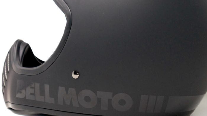 Bell Moto-3 Helmet side graphics detail Bell Moto-3 Helmet side graphics detail