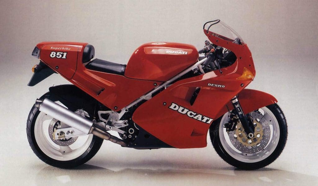 Ducati 851 Side View