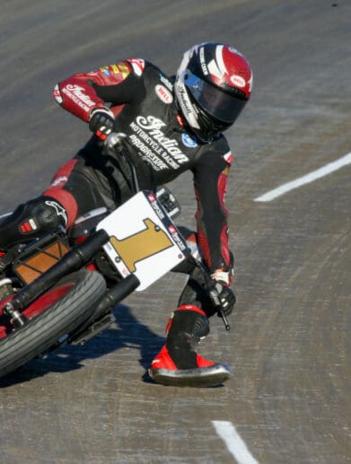 Briar Bauman at the 2021 Lima Half Mile AFK races