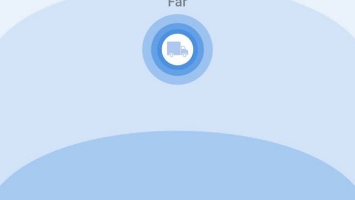 Screenshot of proximity radar displaying my location in relation to the bike Screenshot of proximity radar displaying my location in relation to the bike