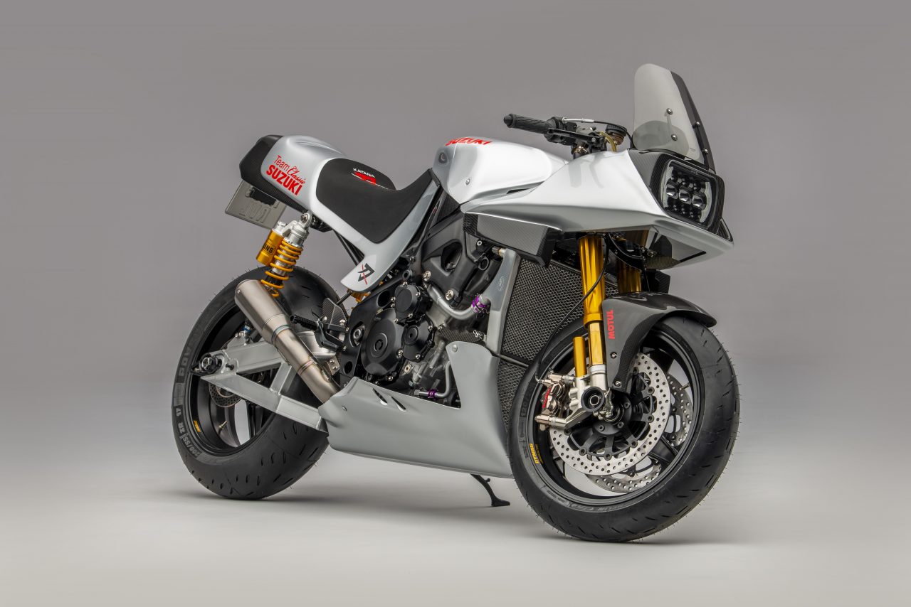 Team Classic Suzuki's lockdown project build; a Katana based around a 2008 GSX-R1000 world superbike machine