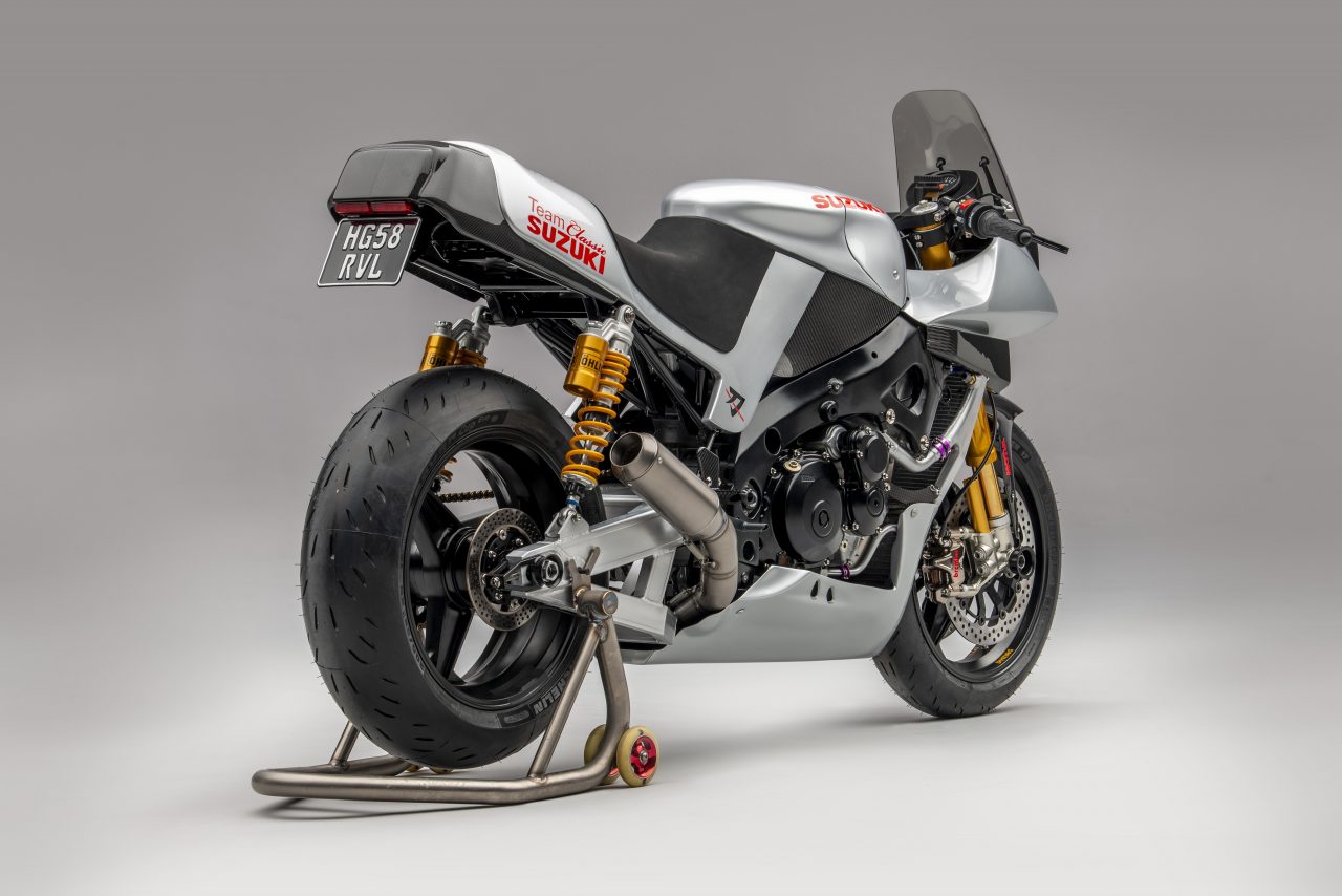 Team Classic Suzuki's lockdown project build; a Katana based around a 2008 GSX-R1000 world superbike machine