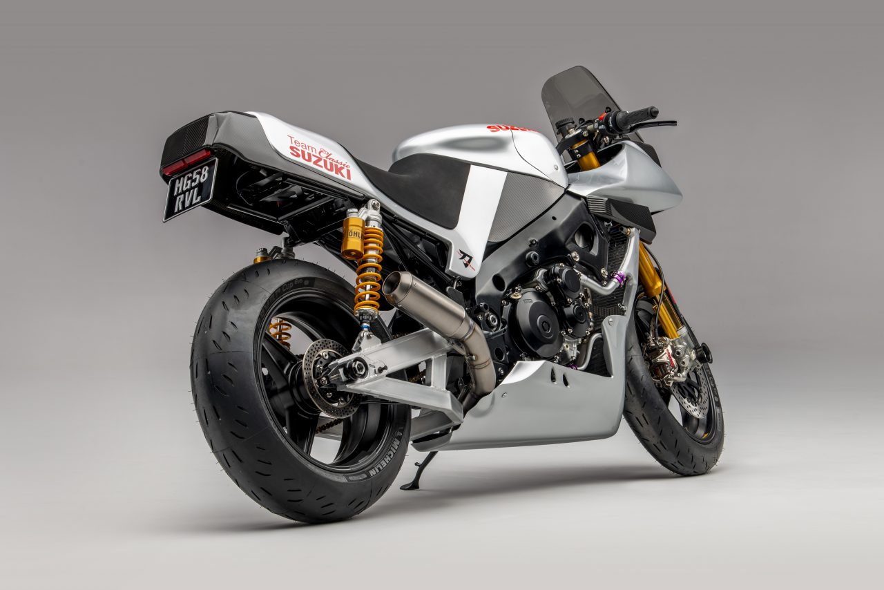 Team Classic Suzuki's lockdown project build; a Katana based around a 2008 GSX-R1000 world superbike machine