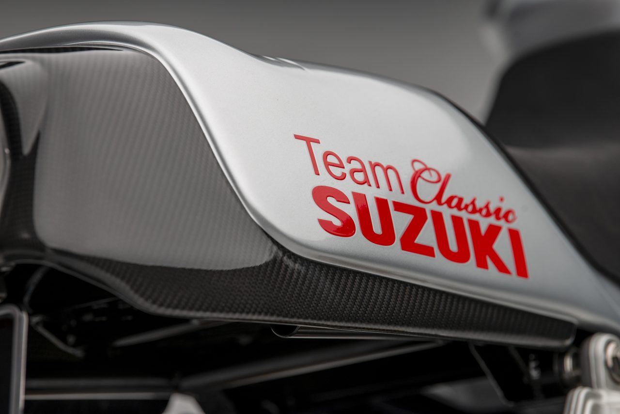 Team Classic Suzuki's lockdown project build; a Katana based around a 2008 GSX-R1000 world superbike machine