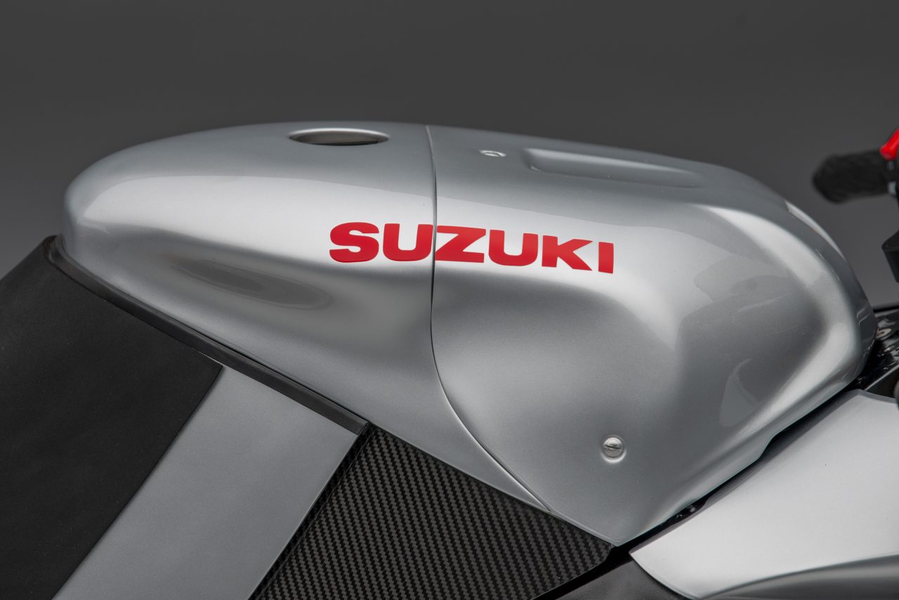 Team Classic Suzuki's lockdown project build; a Katana based around a 2008 GSX-R1000 world superbike machine