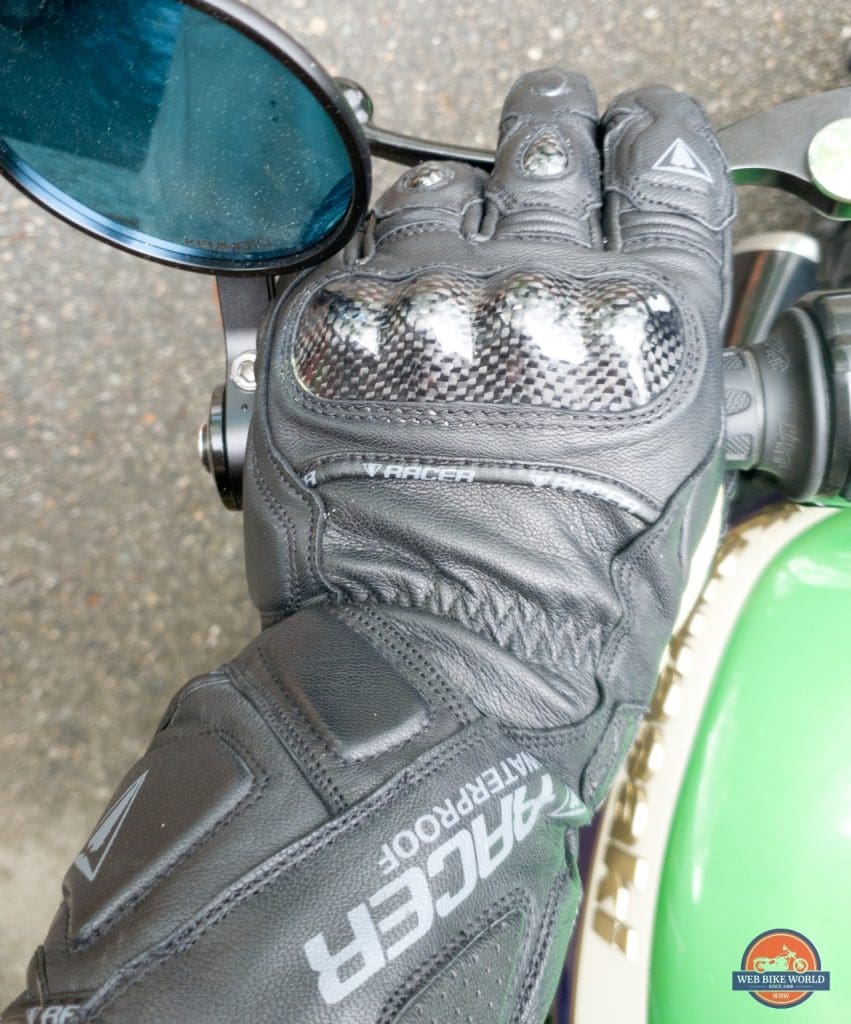 Racer Gloves Multitop 2 Waterproof Gloves In Action