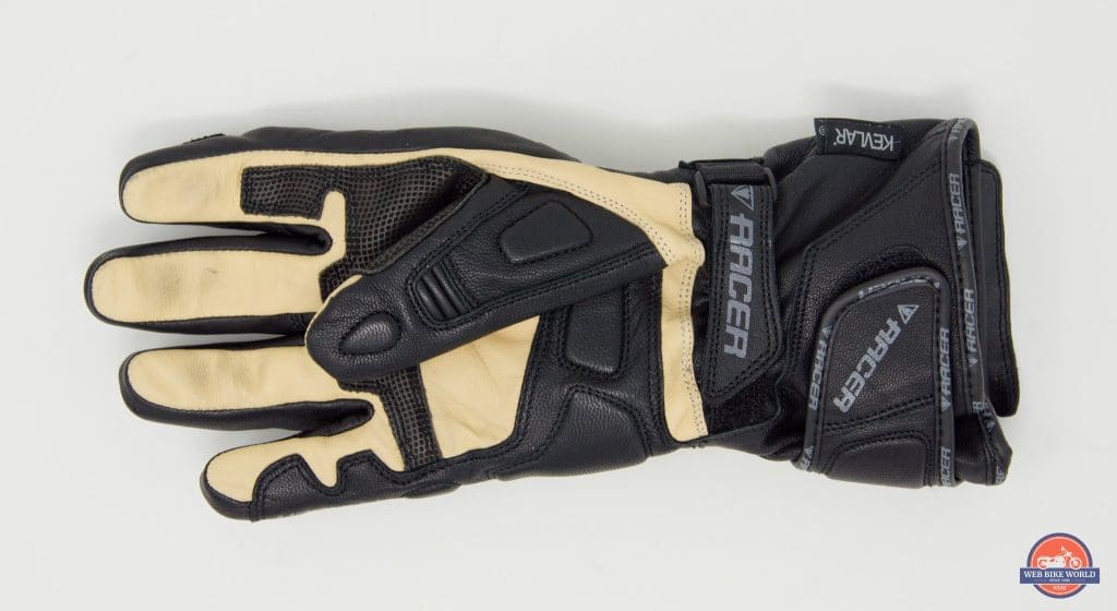 Racer Gloves Multitop 2 Waterproof Gloves Palm Side