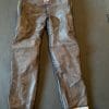 Inside out look of the antimicrobial mesh lining for the Falcon pants
