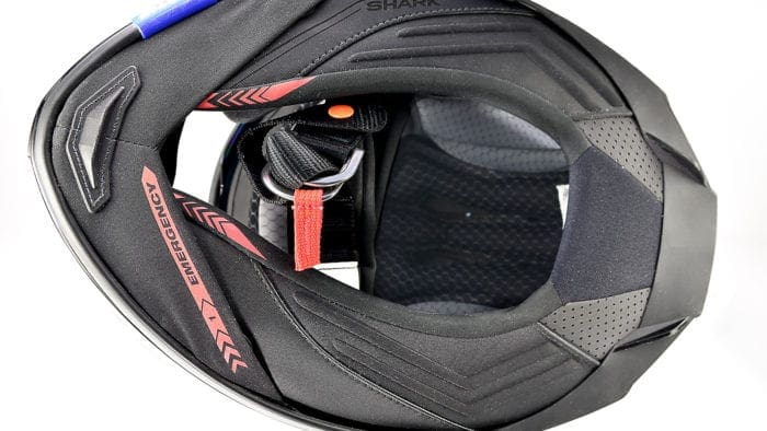 The bottom view of the Shark Spartan GT Replikan. The bottom view of the Shark Spartan GT Replikan.