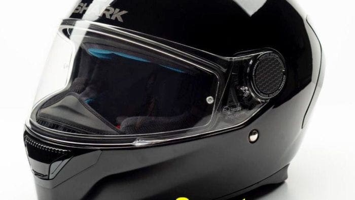 The Shark Spartan helmet. The Shark Spartan helmet.