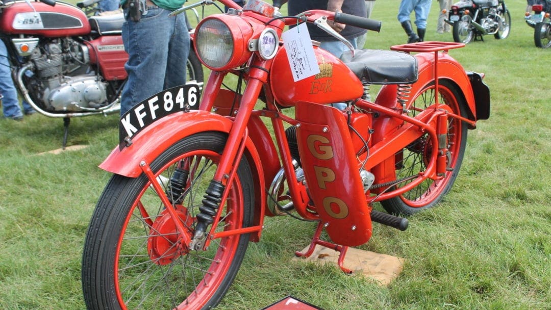 A BSA motorcycle for sale - D3, 1954.