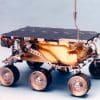A model of the 1996 Sojourner rover.