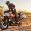 A view of a rider riding the 2021 Harley-Davidson Pan America