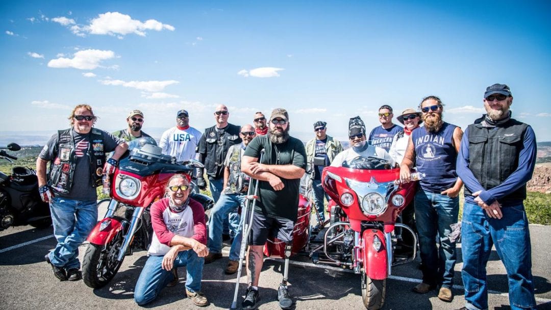 the veteran members of the Veterans Charity Rid