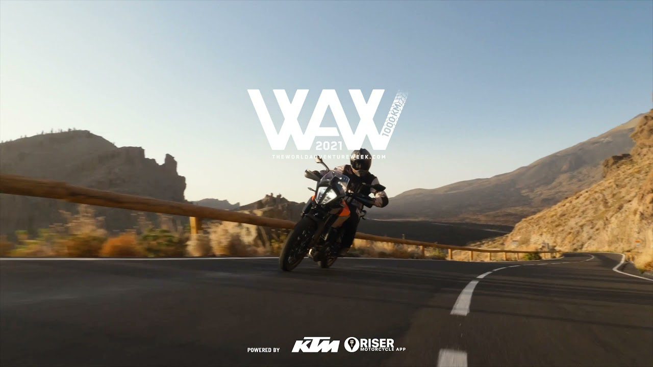 Poster for 2021 KTM World Adventure Week (WAW)