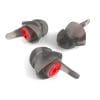 Motorcycle hearing protection ear plugs made by EarPeace