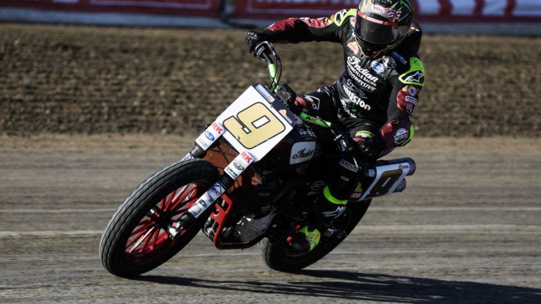 A view of Wrecking Crew rider Jared Mees racing in the 2021 AFT season