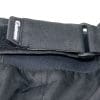 A view of the adjustable velcro at the waist of the Gryphon Moto Indy Pants.