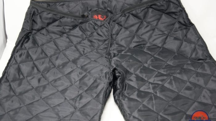 The insulated lining for the Gryphon Moto Indy Pants.