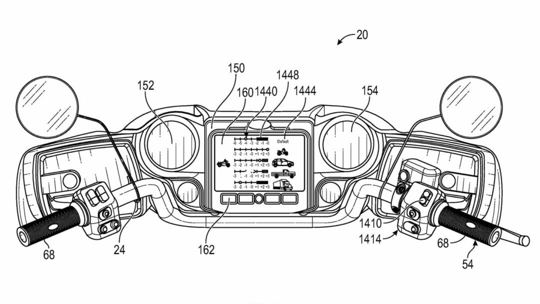 a blueprint explaining the importance of a concept radar system provided by Indian Motorcycles