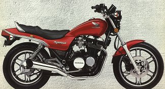 Nighthawk shop 650 honda