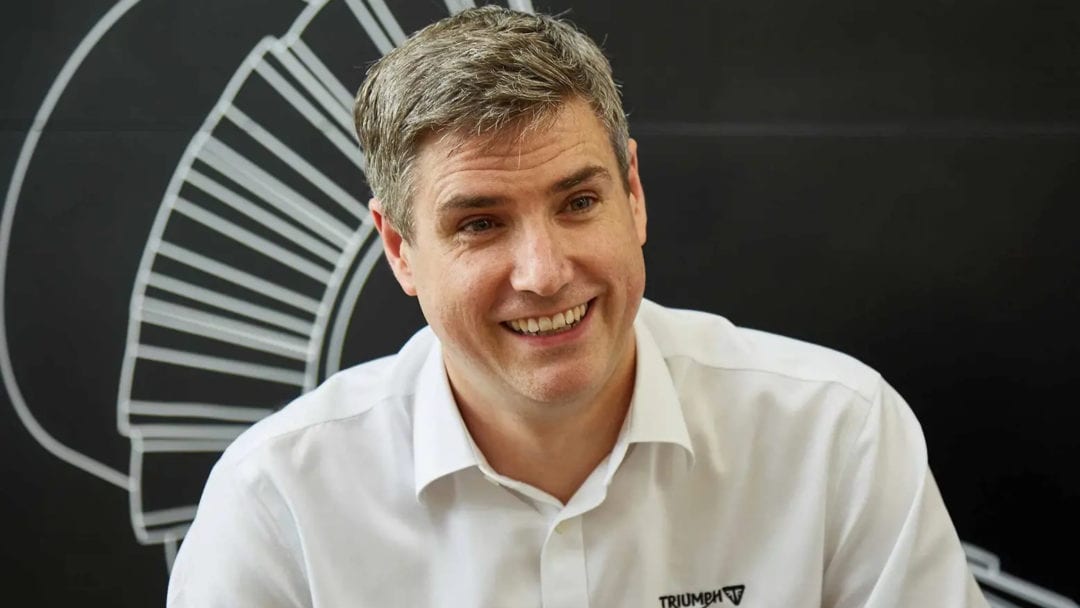 Nick Bloor, CEO of Triumph Motorcycles Ltd.