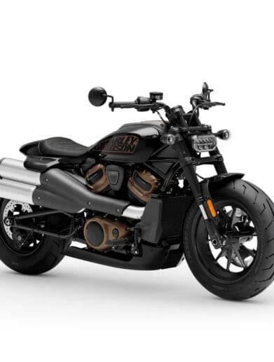 A side profile of the new Harley Davidson Sportster® S