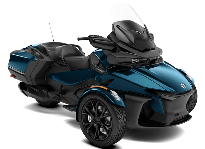 A view of the 2022 Can-Am Spyder RT