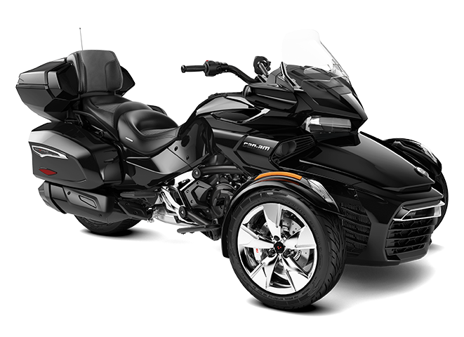 A view of the 2022 Can-Am Spyder F3 Limited