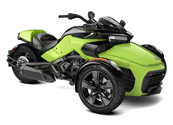 A view of the 2022 Can-Am Spyder F3 Special Series