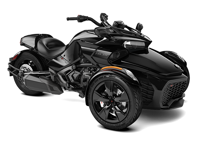 A view of the 2022 Can-Am Spyder F3