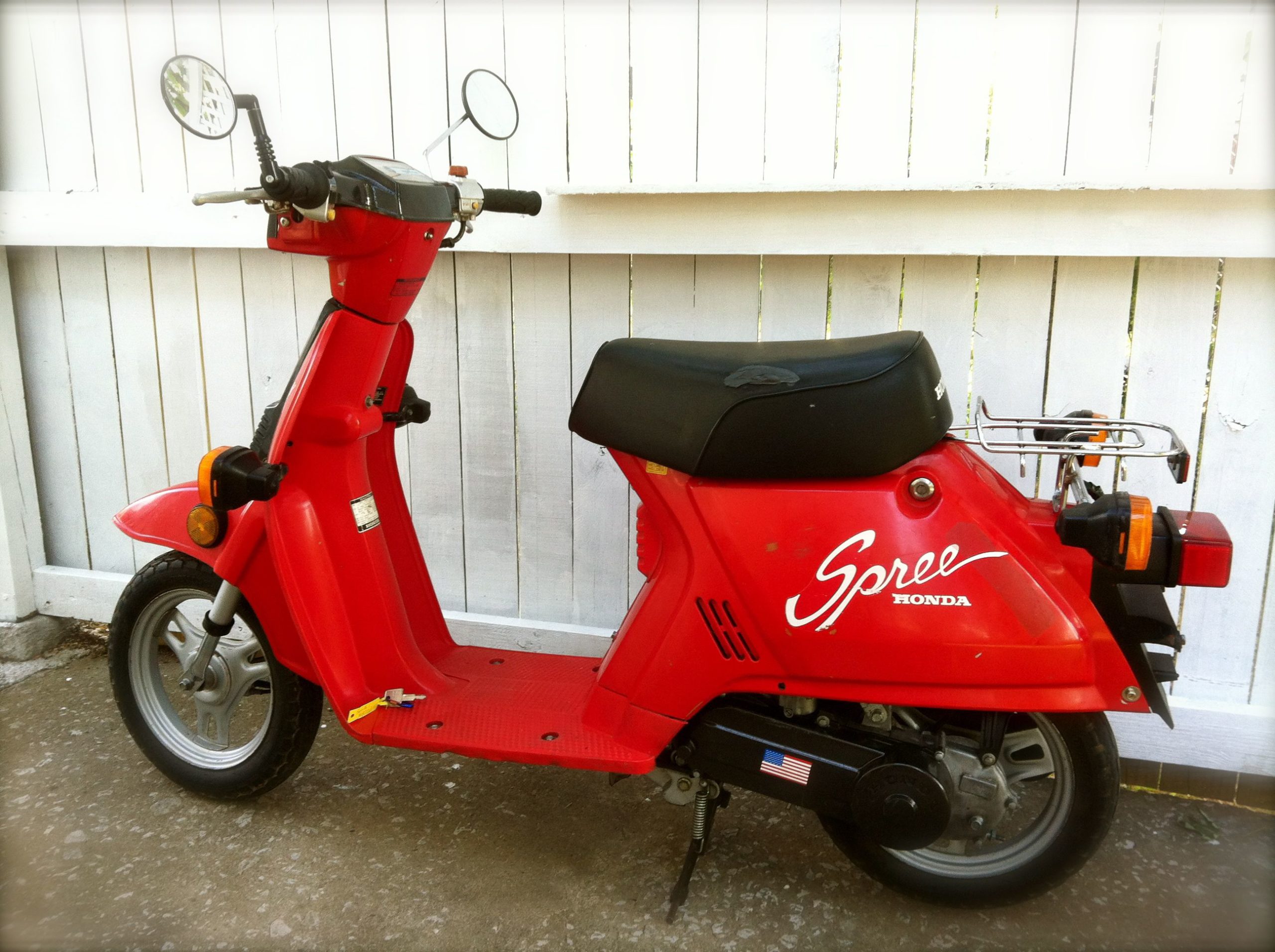 Honda Spree 50 (NQ50) Motorcycles webBikeWorld