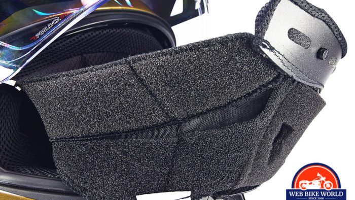 The interior liner of the BMW GS Pure helmet. The interior liner of the BMW GS Pure helmet.