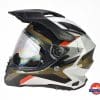 The BMW GS Pure helmet as seen from the left side.