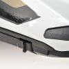 The sliding switch used to lower/raise the integrated sun visor on the BMW GS Pure helmet.